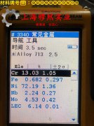 NC025应变电阻合金的退火温度与切变模量